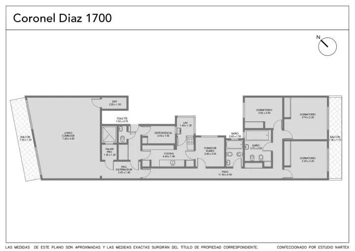 Departamento de 3 dormitorios en Recoleta, foto 1