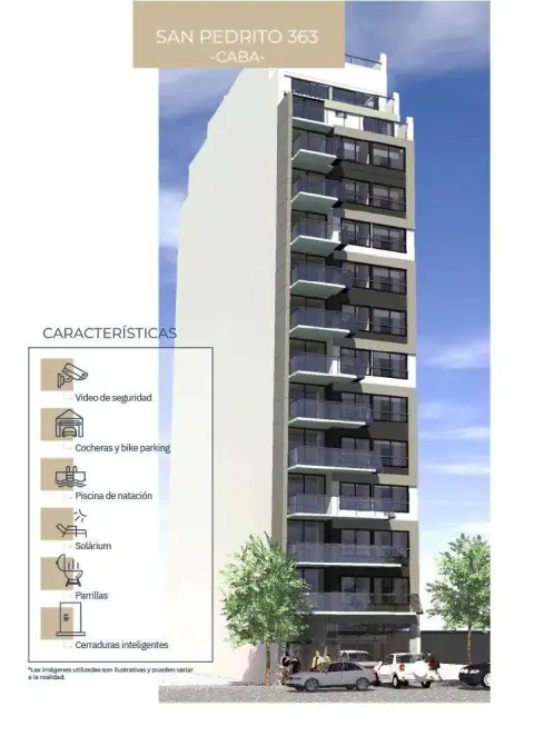 Departamento de 3 dormitorios en Flores Sur